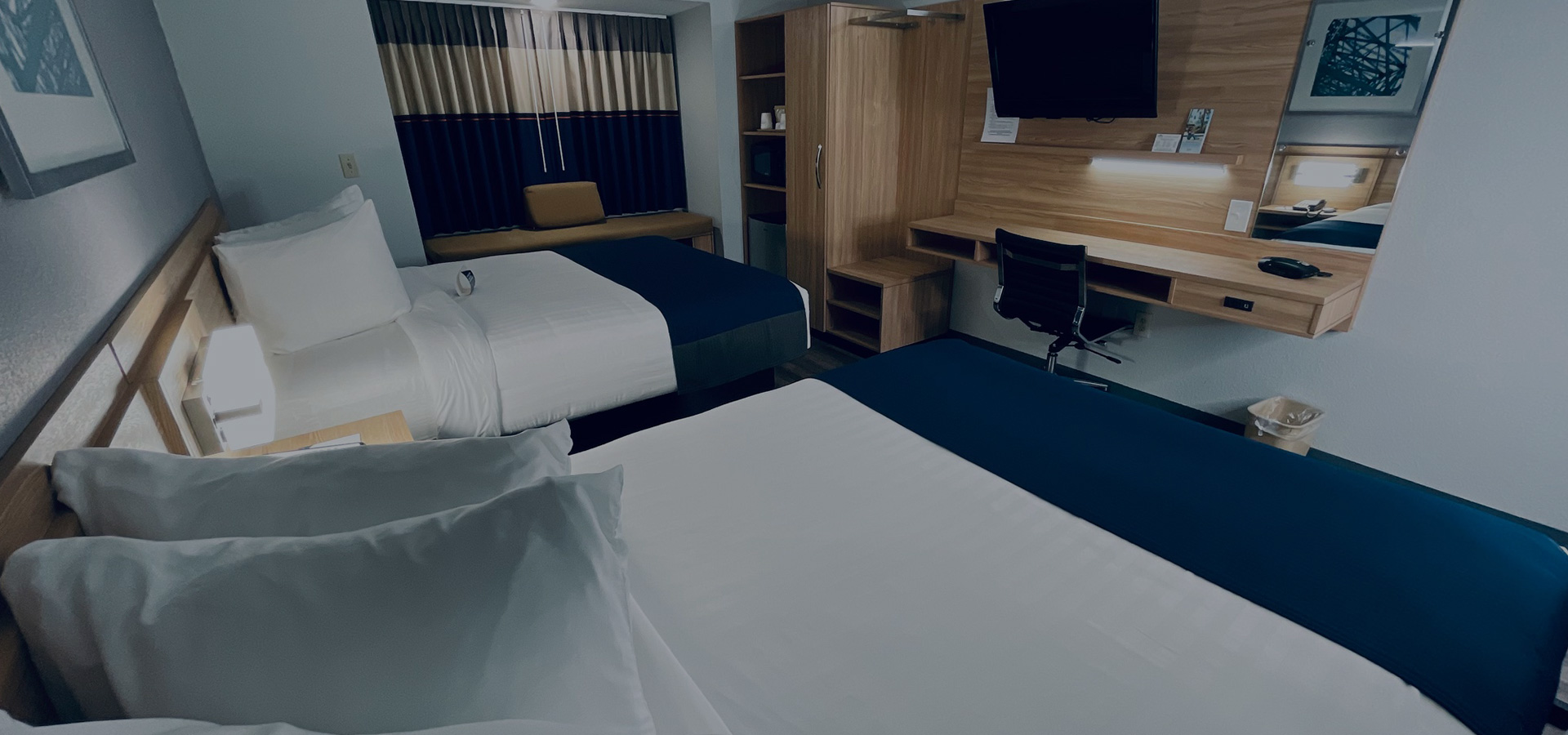 Microtel hotel lobby